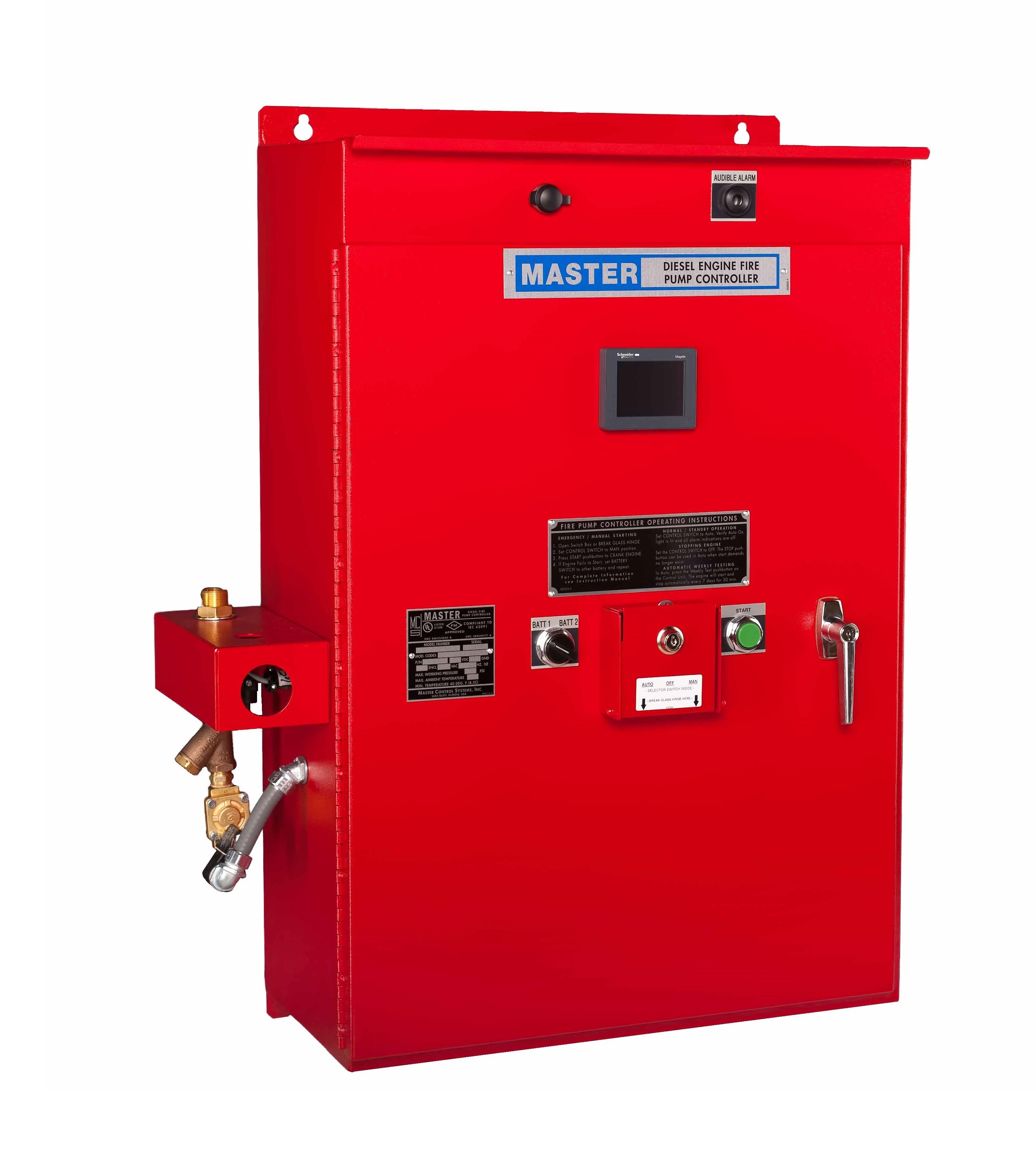 DMC Diesel Fire Pump Controller - Closed Door