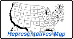 Representatives Map